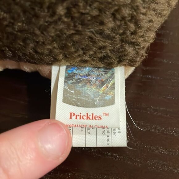 Vintage Ty Beanie Baby Prickles the Hedgehog Excellent Condition 6” long 1999 - Picture 4 of 9